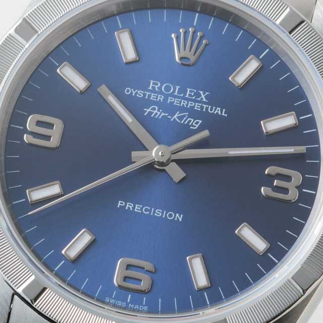 14010M ブルー ROLEX（ロレックス）エアキング 中古 | 東京