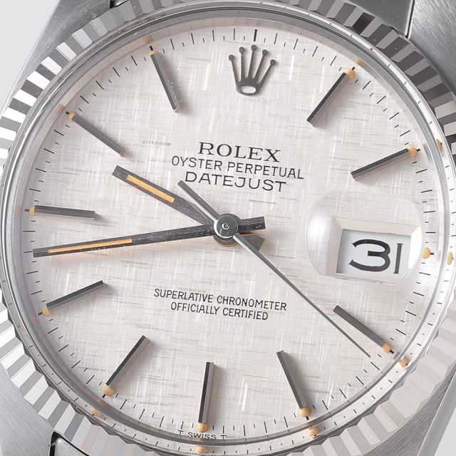 ROLEX ロレックス 16014 16234 純正品 デイトジャスト 16234NG ホワイトシェル ROLEX（ロレックス）デイトジャスト 10P