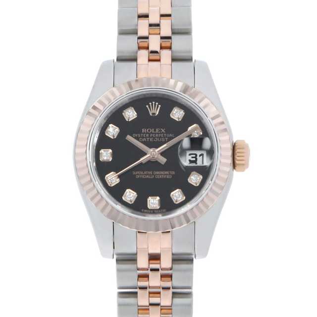 ロレックス デイトジャスト 179171G レディース 中古
