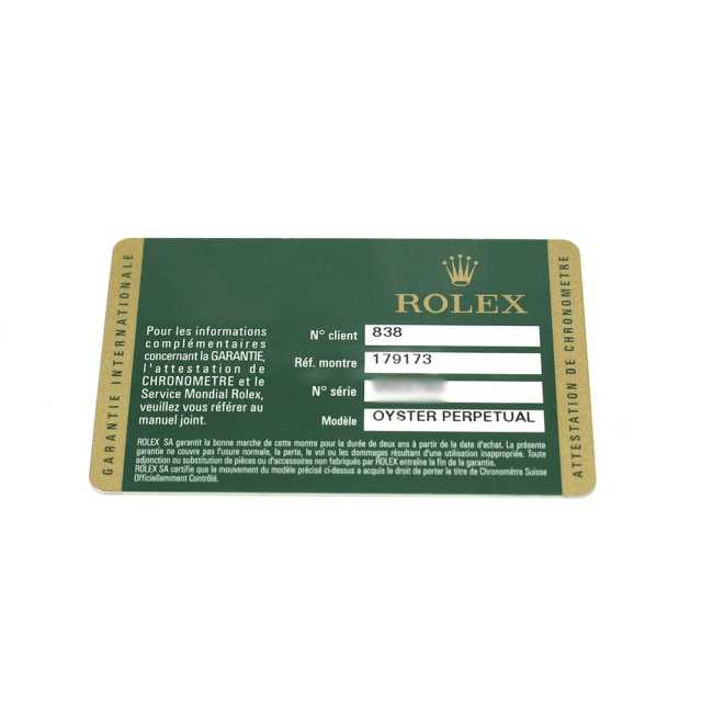 ロレックス デイトジャスト 179173G レディース 中古
