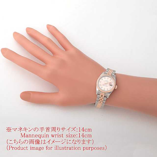 179171G ピンク ROLEX（ロレックス）デイトジャスト 10Pダイヤ 中古