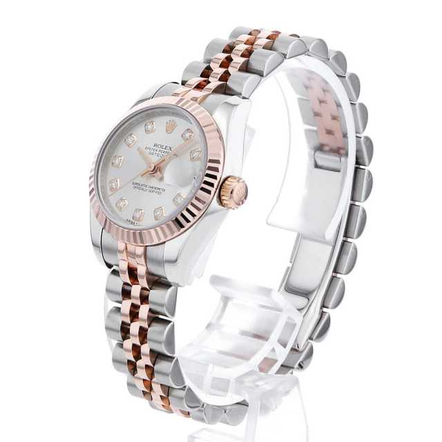 ロレックス デイトジャスト 179171G レディース 中古