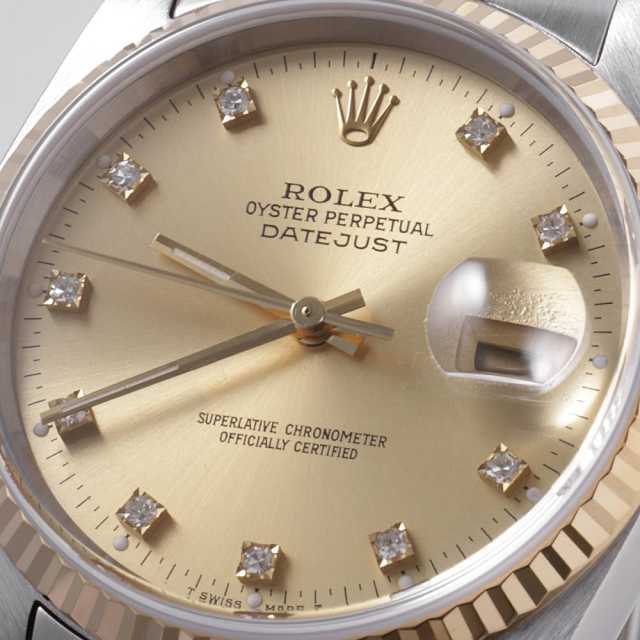 ロレックス デイトジャスト 16233G メンズ 中古