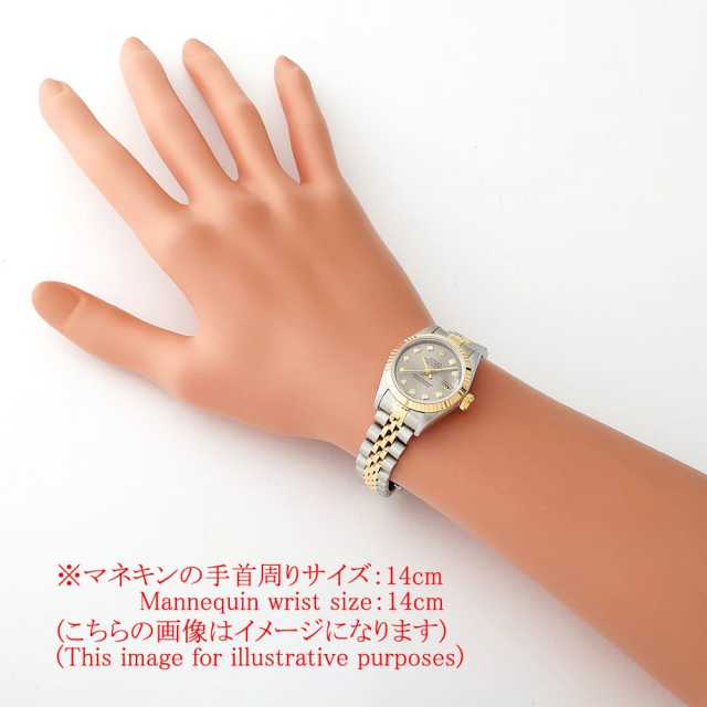 ROLEX デイトジャスト 69173G 10Pダイヤ【正規品】 69173G グレー ROLEX（ロレックス）デイトジャスト 10Pダイヤ 中古