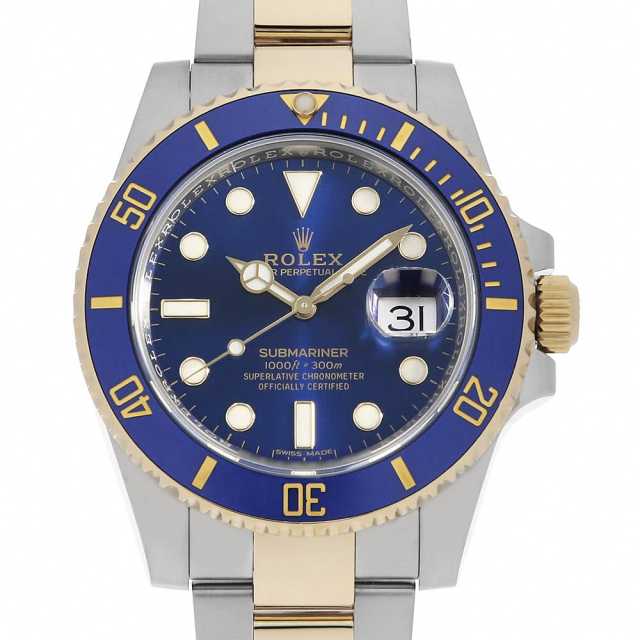 ロレックス サブマリーナ 116613LB メンズ 中古