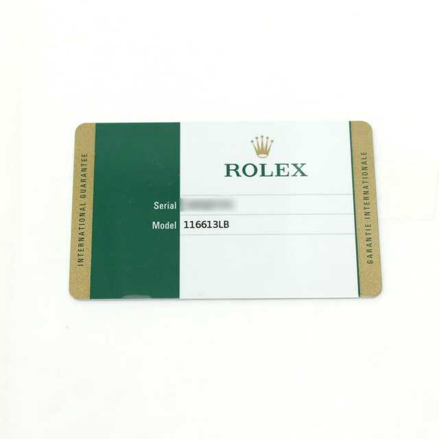 ロレックス サブマリーナ 116613LB メンズ 中古