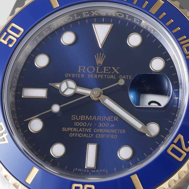 ロレックス サブマリーナ 116613LB メンズ 中古