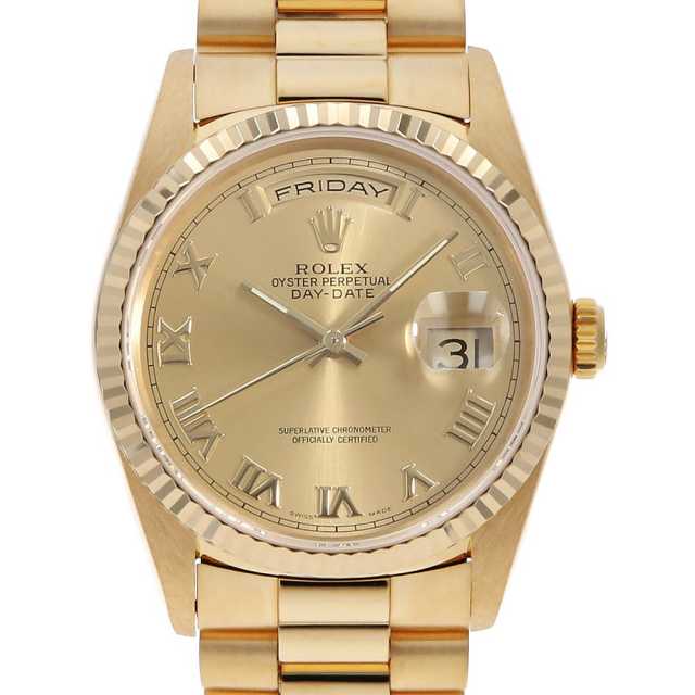 18238 シャンパン ROLEX（ロレックス）デイデイト 中古 | 東京・大阪の