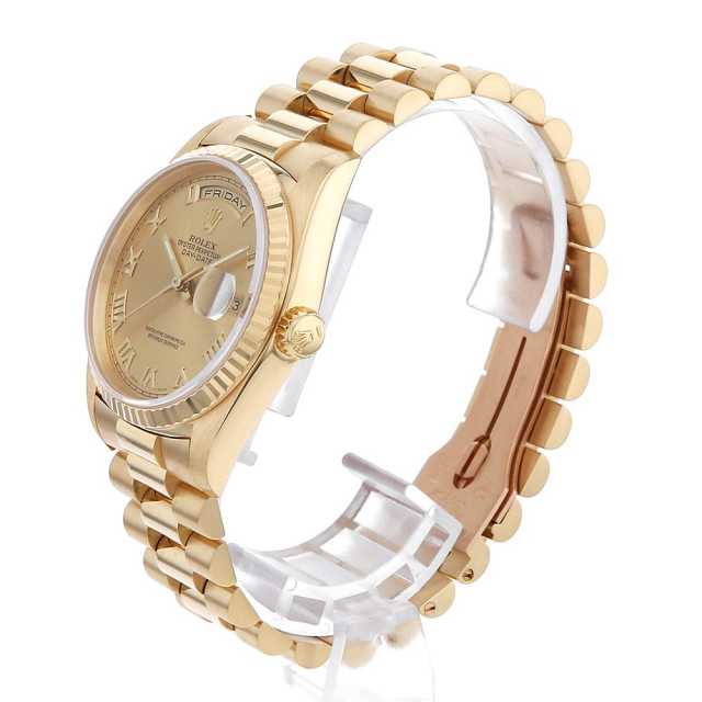 18238 シャンパン ROLEX（ロレックス）デイデイト 中古 | 東京・大阪の