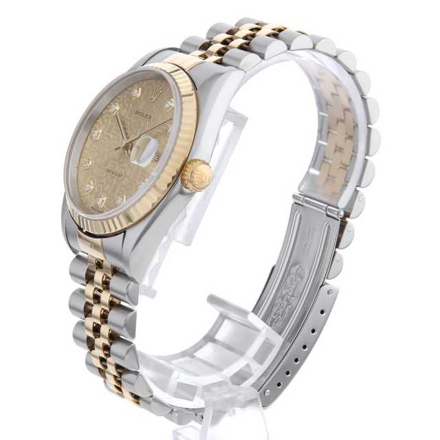 ロレックス デイトジャスト 16233G メンズ 中古