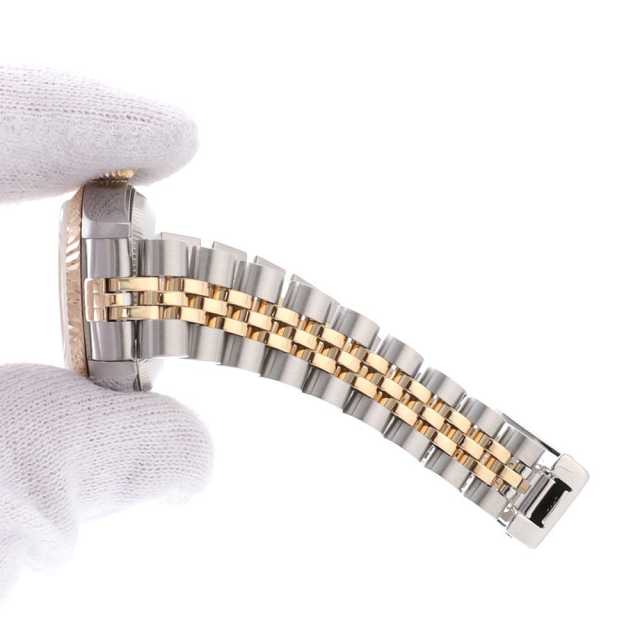 69173G シャンパン ROLEX（ロレックス）デイトジャスト 10Pダイヤ 中古