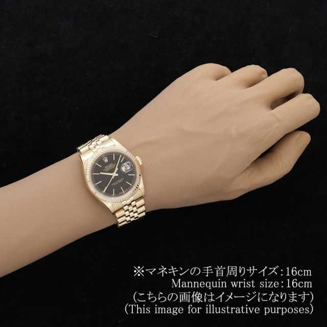 16238 ブラック ROLEX（ロレックス）デイトジャスト 中古 | 東京・大阪