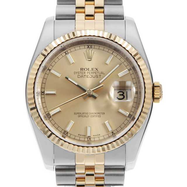 116233 シャンパン ROLEX（ロレックス）デイトジャスト 中古 | 東京