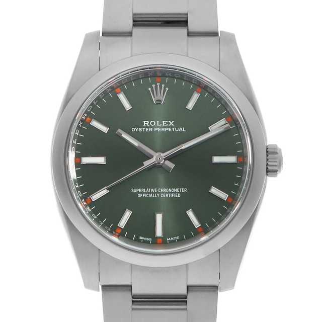 ロレックス オイスターパーペチュアル 114200 メンズ 中古