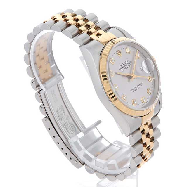 ROLEX Datejust 16233G Men's Used