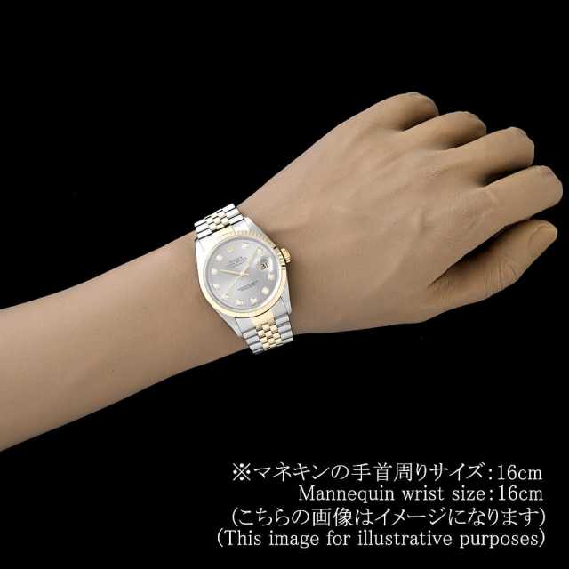 ROLEX Datejust 16233G Men's Used