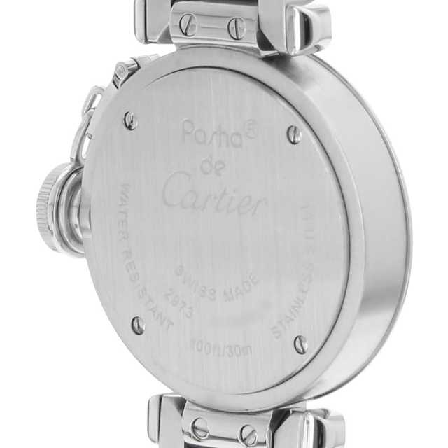 早い者勝ちです Cartier シルバー ミスパシャ　クォーツ 中古)CARTIER カルティエ ミスパシャ W3140007 シルバー（商品ID