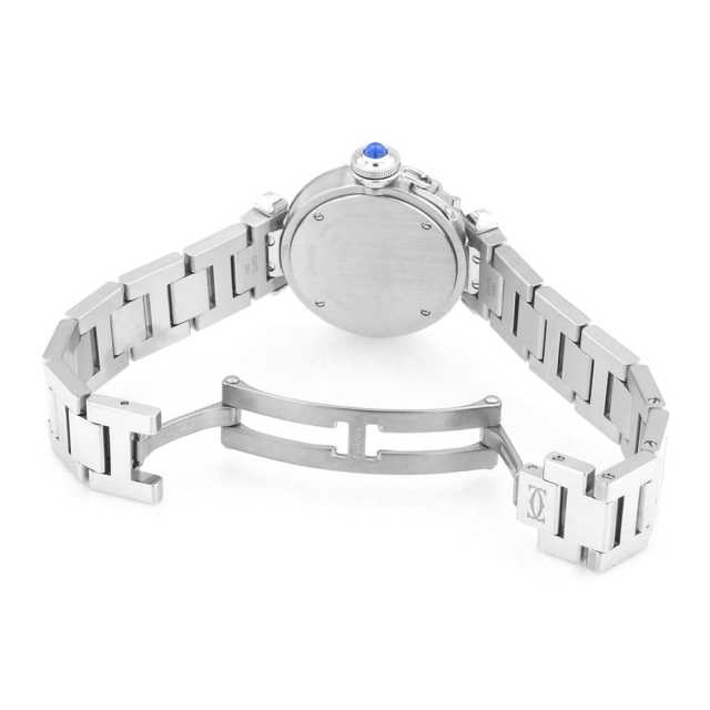 早い者勝ちです Cartier シルバー ミスパシャ　クォーツ 中古)CARTIER カルティエ ミスパシャ W3140007 シルバー（商品ID