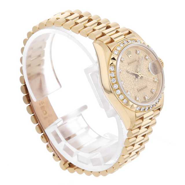 69268G シャンパン ROLEX（ロレックス）デイトジャスト ピラミッド