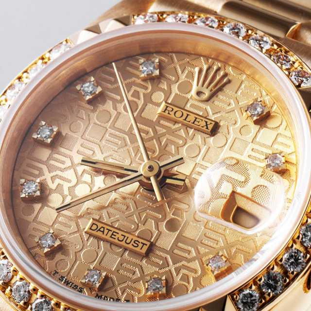 新品セット 69268G シャンパン ROLEX（ロレックス）デイトジャスト