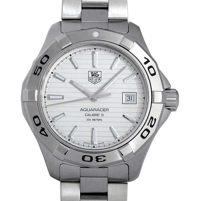 電池交換済 開けれ TAG Heuer タグホイヤー アクアレーサー クロノ  