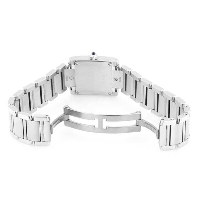 カルティエ タンクフランセーズ W51008Q3 レディース 中古