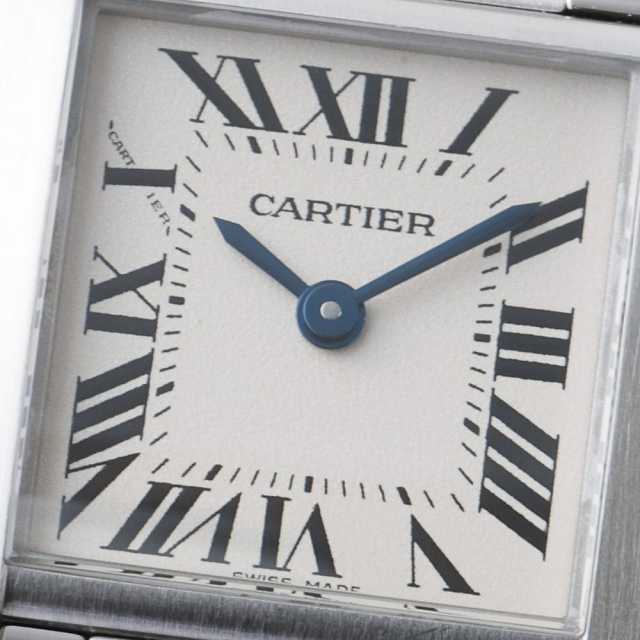 カルティエ タンクフランセーズ W51008Q3 レディース 中古