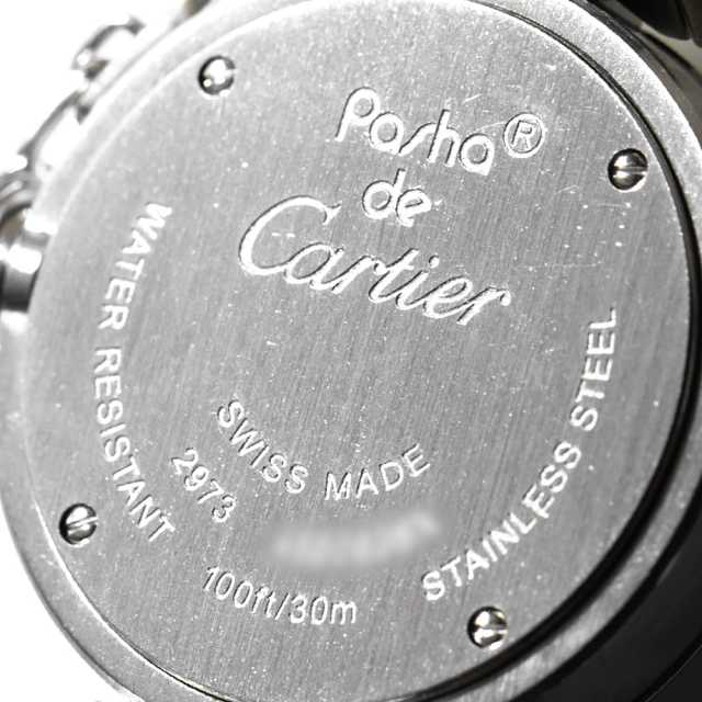 カルティエ パシャ W3140007 レディース 中古