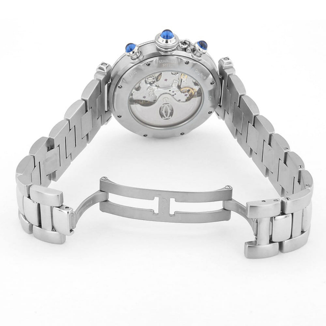 W31030H3 シルバー Cartier（カルティエ）パシャ クロノグラフ 中古