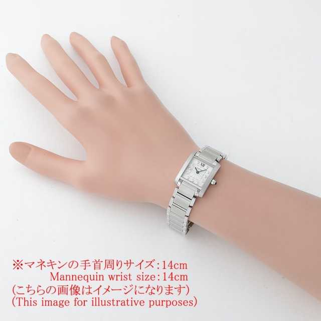カルティエ タンクフランセーズ WE110006 レディース 中古