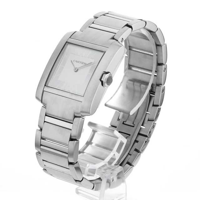 WSTA0086 シルバー Cartier（カルティエ）タンクフランセーズ MM 日本