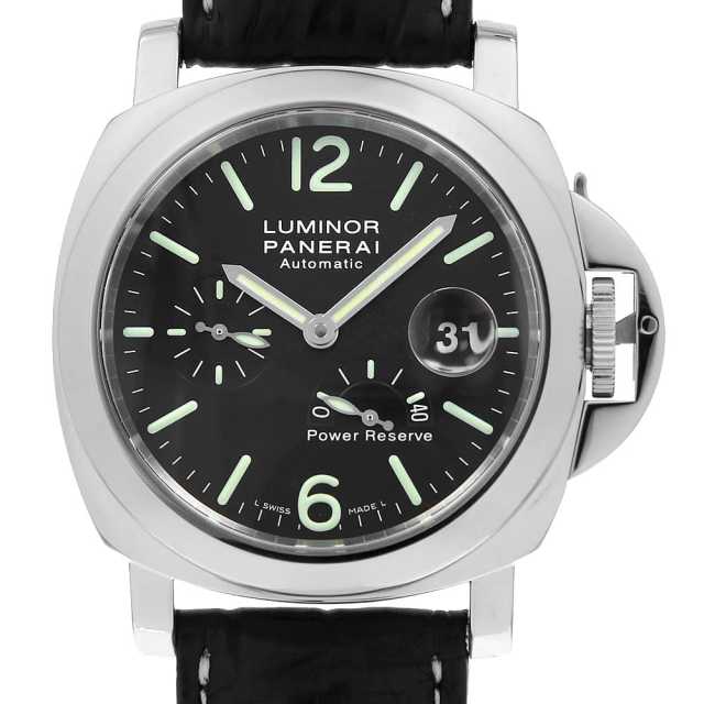 ⭐️正規品 パネライPAM00090 44mm パワーリザーブ おまけ有 中古 ♪ PAM00090 ブラック PANERAI（パネライ）ルミノール パワー