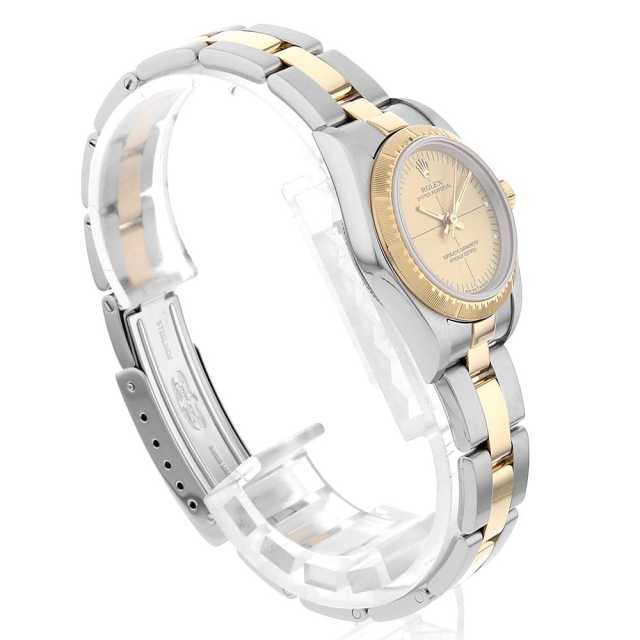 76243 シャンパン ROLEX（ロレックス）オイスターパーペチュアル 中古