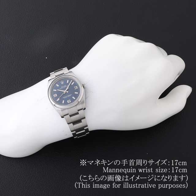 プリントプリーツop BLU/0 114200 ブルー ROLEX（ロレックス）オイスターパーペチュアル