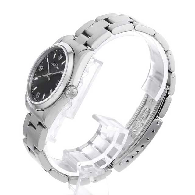 77080 ブラック ROLEX（ロレックス）オイスターパーペチュアル