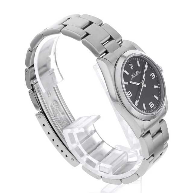 Rolex オイスターパーペチュアル　ブラック　ボーイズ　77080 77080 ブラック ROLEX（ロレックス）オイスターパーペチュアル