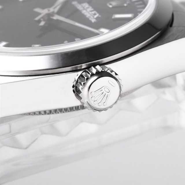 Rolex オイスターパーペチュアル　ブラック　ボーイズ　77080 77080 ブルー ROLEX（ロレックス）オイスターパーペチュアル