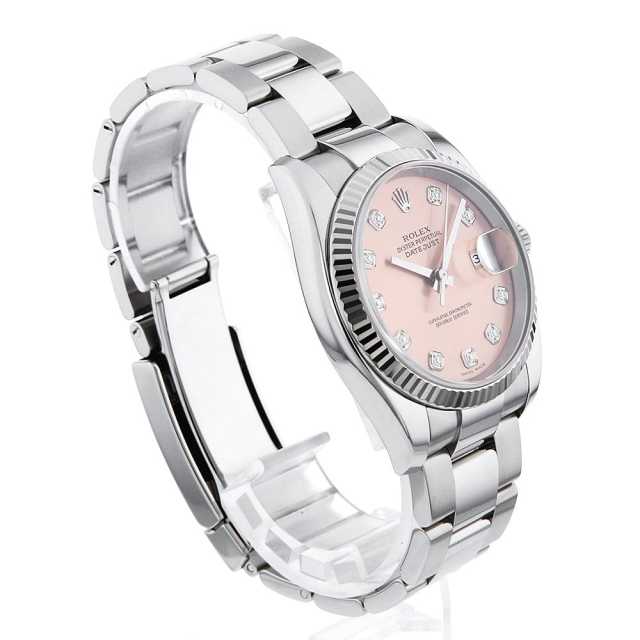 116234G ピンク ROLEX（ロレックス）デイトジャスト 10Pダイヤ