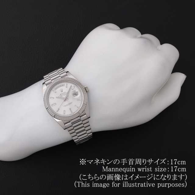 228239A シルバー ROLEX（ロレックス）デイデイト40 10Pバケットダイヤ