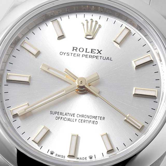 276200 シルバー ROLEX（ロレックス）オイスターパーペチュアル28 中古