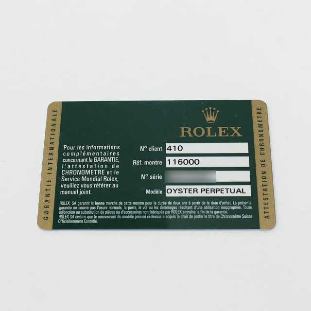 ロレックス オイスターパーペチュアル 116000 メンズ 中古