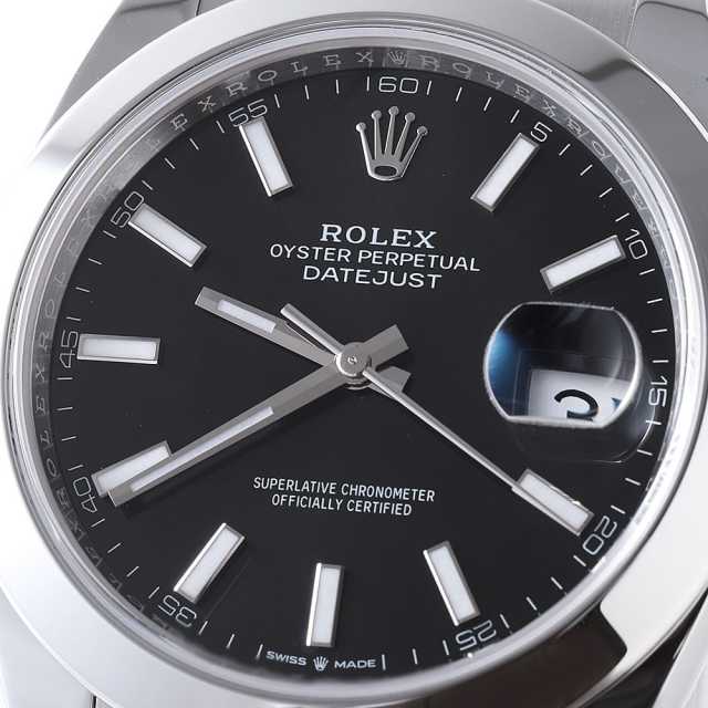 ロレックス デイトジャスト 126300 メンズ 中古
