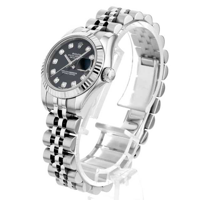 a*n様 ロレックス　デイトジャスト　10PTダイヤ　79174 レンタル商品【79174G】ROLEX デイトジャスト 10Pダイヤ｜カリトケ