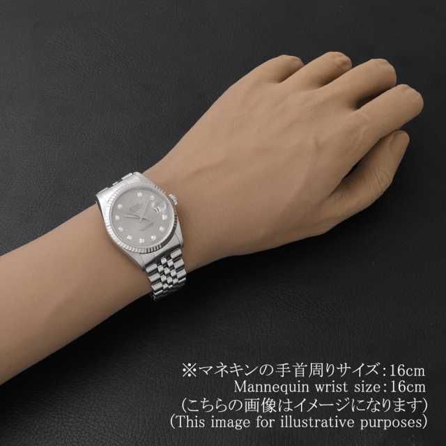 16234G グレー ROLEX（ロレックス）デイトジャスト 10Pダイヤ 中古