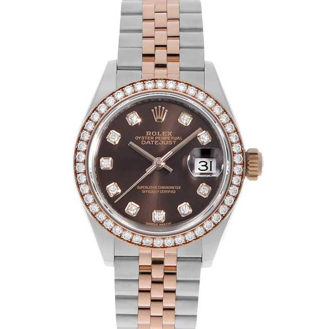 ロレックス デイトジャスト 279381RBR レディース 中古