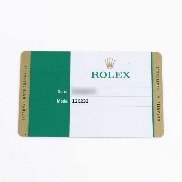 ロレックス デイトジャスト 126233 メンズ 中古