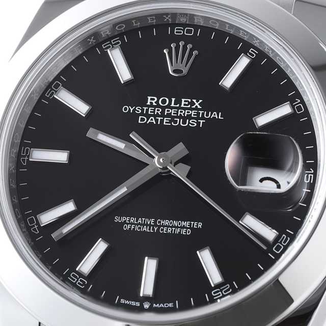 ロレックス デイトジャスト 126300 メンズ 中古