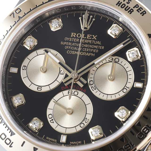 126503G ブラック×ゴールド ROLEX（ロレックス）コスモグラフ デイトナ