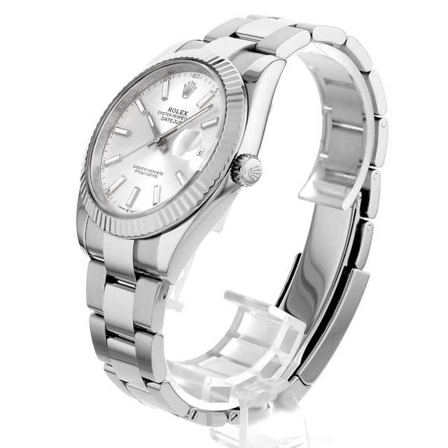 【中古】 公爵と銀の奴隷 126334 シルバー ROLEX（ロレックス）デイトジャスト41 中古 | 東京