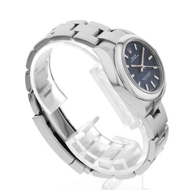 ROLEX ロレックス/オイスター・パーペチュアル28・ネイビー/ランダム番/276200/70W*****/SAランク/85【中古】 ロレックス オイスター パーペチュアル 28 276200 | 時計・ブランド